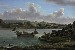 JeanJosephXavier Bidauld - The Departure for the Hunt.webp