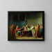 Bérénice, die Ptolemaios vorwirft - Jean-Joseph Taillasson — gerahmtes Bild an der Wand
