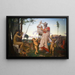 Anachronismus Bacchus und die Liebe - Jean-Léon Gérôme — gerahmtes Bild an der Wand