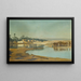 Kamele saufen in der Wüste - Jean-Léon Gérôme — gerahmtes Bild an der Wand
