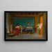 Cupidon läuft weglaufend - Jean-Léon Gérôme — gerahmtes Bild an der Wand