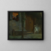 Cupid à la porte sous la tempête - Jean-Léon Gérôme — gerahmtes Bild an der Wand