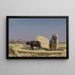Ägyptische Erntedagung - Jean-Léon Gérôme — gerahmtes Bild an der Wand