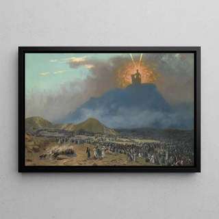 JeanLon Grme - Moses On Mount Sinai.webp