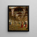 Gebet in der Moschee - Jean-Léon Gérôme — gerahmtes Bild an der Wand