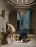 Studie für eine türkische Frau im Bad - Jean-Léon Gérôme — Ansicht des Kunstwerks