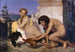 Junge Griechen bei einem Hahnkampf - Jean-Léon Gérôme — Ansicht des Kunstwerks