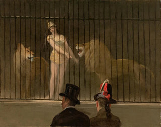 Der Löwenbändiger - Jean-Louis Forain — Ansicht des Kunstwerks