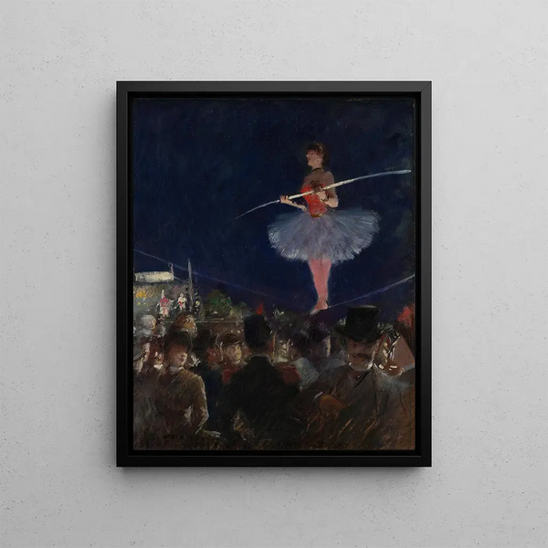 Funambule - Jean-Louis Forain — gerahmtes Bild an der Wand