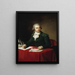 Portrait von Jules - François Par bei der Präsidentschaft des Gerichts des IV. Arrondissements, Innenminister von 1793 - 1794 - Jean - Louis Laneuville — gerahmtes Bild an der Wand