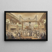 Bal des Mai - Jean-Michel Moreau — gerahmtes Bild an der Wand
