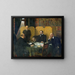 Der Sicherheitsausschuss der Stadt Paris und des Départements Seine während des Ersten Weltkriegs - Jean-Paul Laurens — gerahmtes Bild an der Wand