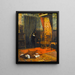 Eine Borgia-Opfer - Jean-Paul Laurens — gerahmtes Bild an der Wand