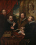 Vier Philosophen - Jean-Pierre Tassaert — Ansicht des Kunstwerks