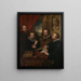 Vier Philosophen - Jean-Pierre Tassaert — gerahmtes Bild an der Wand