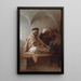 Der Musiker - Jean-Raymond-Hippolyte Lazerges — gerahmtes Bild an der Wand