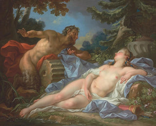 Jupiter und Antiope - Jean-Simon Berthélemy — Ansicht des Kunstwerks