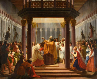 Baptême de Clovis - Jean Alaux — Ansicht des Kunstwerks