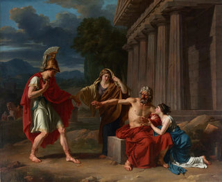 Ödipus in Kolone - Jean Antoine Théodore Giroust — Ansicht des Kunstwerks