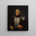 Portrait des Leutnants René-Henri Drouet - Jean Antoine Théodore Giroust — gerahmtes Bild an der Wand