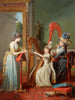 Die Harfenschule - Jean Antoine Théodore Giroust — Ansicht des Kunstwerks