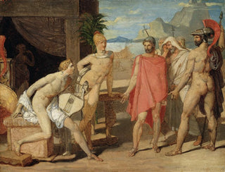 Jean Auguste Dominique Ingres - Achilles Receiving in his Tent the Envoys of Agamemnon.webp