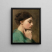 Studie der Odyssee der Figur der Apotheose von Homer - Jean-Auguste-Dominique Ingres — gerahmtes Bild an der Wand