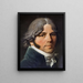 Portrait von Jean-Marie-Joseph Ingres - Jean-Auguste-Dominique Ingres — gerahmtes Bild an der Wand