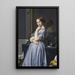 Portrait der Gräfin d'Haussonville - Jean-Auguste-Dominique Ingres — gerahmtes Bild an der Wand