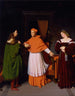 Die Verlobung von Raphael und der Nichte des Kardinals Bibbiena - Jean-Auguste-Dominique Ingres — Ansicht des Kunstwerks