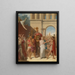 Der Martyrium des heiligen Symphorien - Jean-Auguste-Dominique Ingres — gerahmtes Bild an der Wand