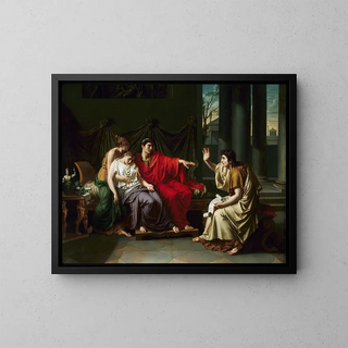 Jean Baptiste Joseph Wicar - Virgil Reading The aeneid To Augustus Octavia and Livia.webp