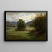 Landschaft - Jean Baptiste Kindermans — gerahmtes Bild an der Wand
