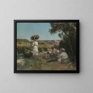 Jean Baptiste Paul Lazerges - Gleaners Resting in the Shade.webp