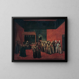 Jean Baptiste Vanmour - Sultan Ahmet III Receiving A European Ambassador.webp