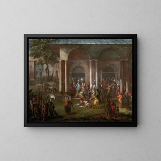 Jean Baptiste Vanmour - The Murder of Patrona Halil and his Fellow Rebels.webp