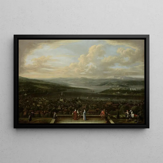 Jean Baptiste Vanmour - View of Istanbul from the Dutch Embassy at Pera.webp