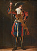 Portrait eines Schweizer Wächters - Jean Barbault — Ansicht des Kunstwerks