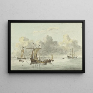 Jean Bernard - Boten in stil water.webp