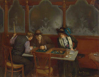 Au café - Jean Béraud — Ansicht des Kunstwerks