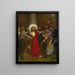 Christus an die Säule gebunden - Jean Braud — gerahmtes Bild an der Wand