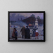 Deutscher Flagge am Port der Invaliden - Jean Béraud — gerahmtes Bild an der Wand