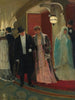 Ausgang der Opernloge - Jean Béraud — Ansicht des Kunstwerks