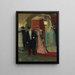 Ausgang der Opernloge - Jean Béraud — gerahmtes Bild an der Wand