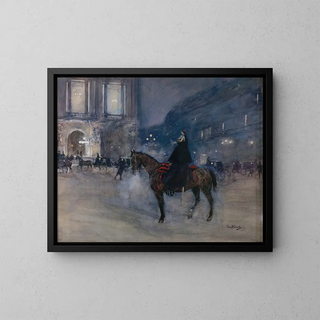 Jean Braud - Faade de lOpra un soir de gala.webp