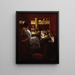 Die Badewanne im Théâtre des Variétés - Jean Béraud — gerahmtes Bild an der Wand