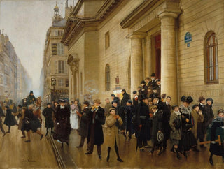 La sortie du lycée Condorcet - Jean Béraud — Ansicht des Kunstwerks