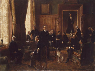 Das Wohnzimmer der Gräfin Potocka - Jean Béraud — Ansicht des Kunstwerks