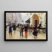 Le théâtre du Vaudeville - Jean Béraud — gerahmtes Bild an der Wand
