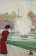 Parisienne Gemälde am Kreisverkehr der Champs-Élysées - Jean Béraud — Ansicht des Kunstwerks